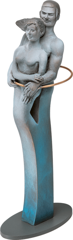 Bronzefigur »Union« von Annie Jungers