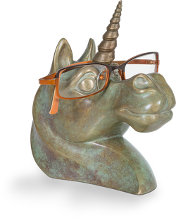 Bronzefigur Einhorn von Jagna Weber