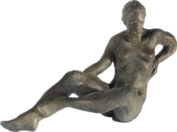 Bronzefigur Vivian die Lebendige von Gudrun Cornford