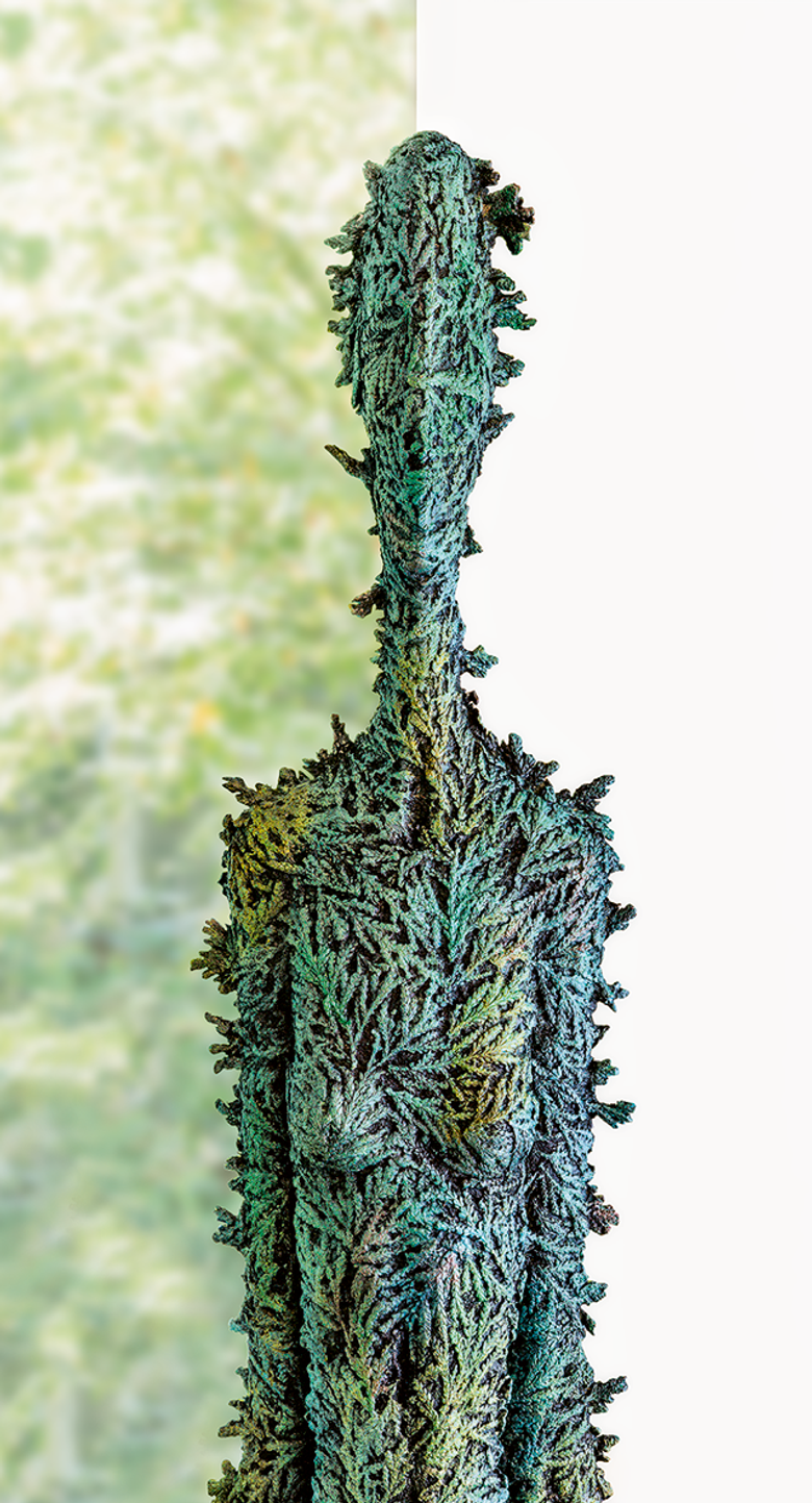 Bronzefigur »Naturverbunden« von Vitali Safronov