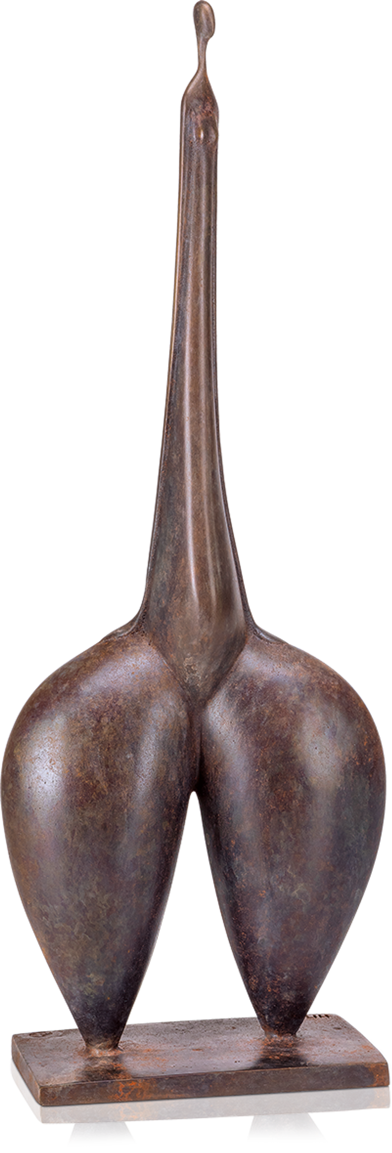 Bronzefigur Elle donne von Marie-Madeleine Gautier