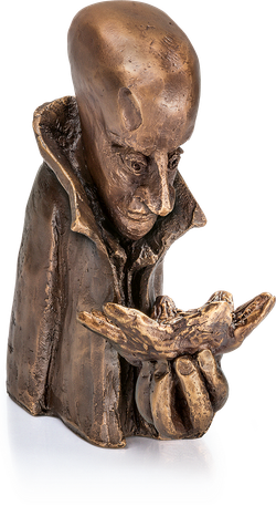 Bronzefigur »Der Sonnenwächter« von Pieter Sohl