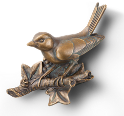 Bronzeskulptur Vogel - Fink
