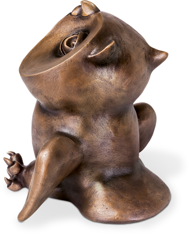 Bronzefigur Eule von Atelier Strassacker