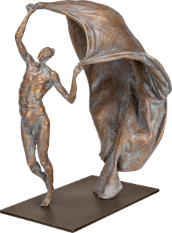 Bronzefigur »Seelenfreiheit« von Pawel Andryszewski