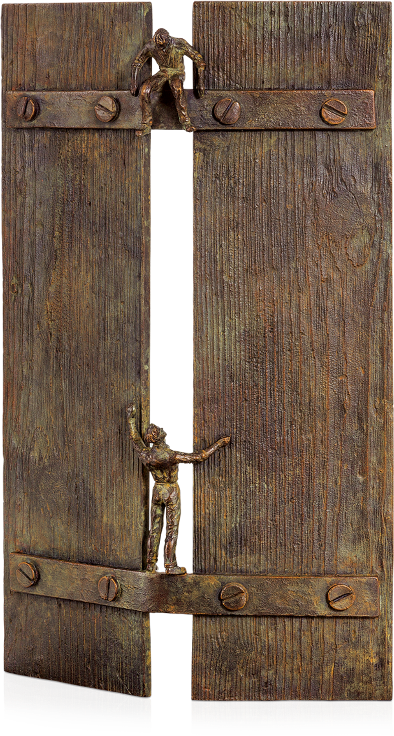 Bronzefigur Unerreichbar von Michel Favre