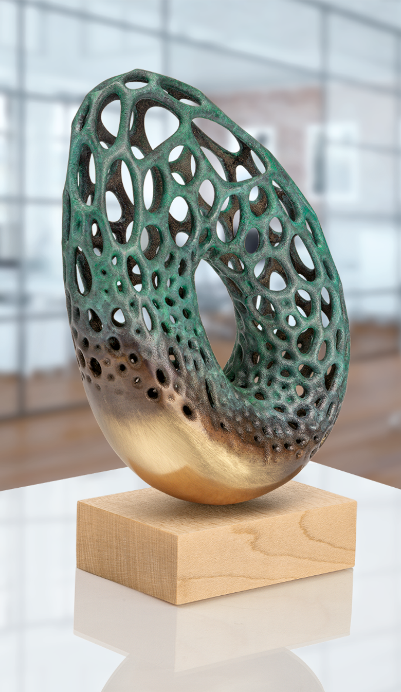 Bronzefigur »Objekt 0422-01« von Serge Perrot